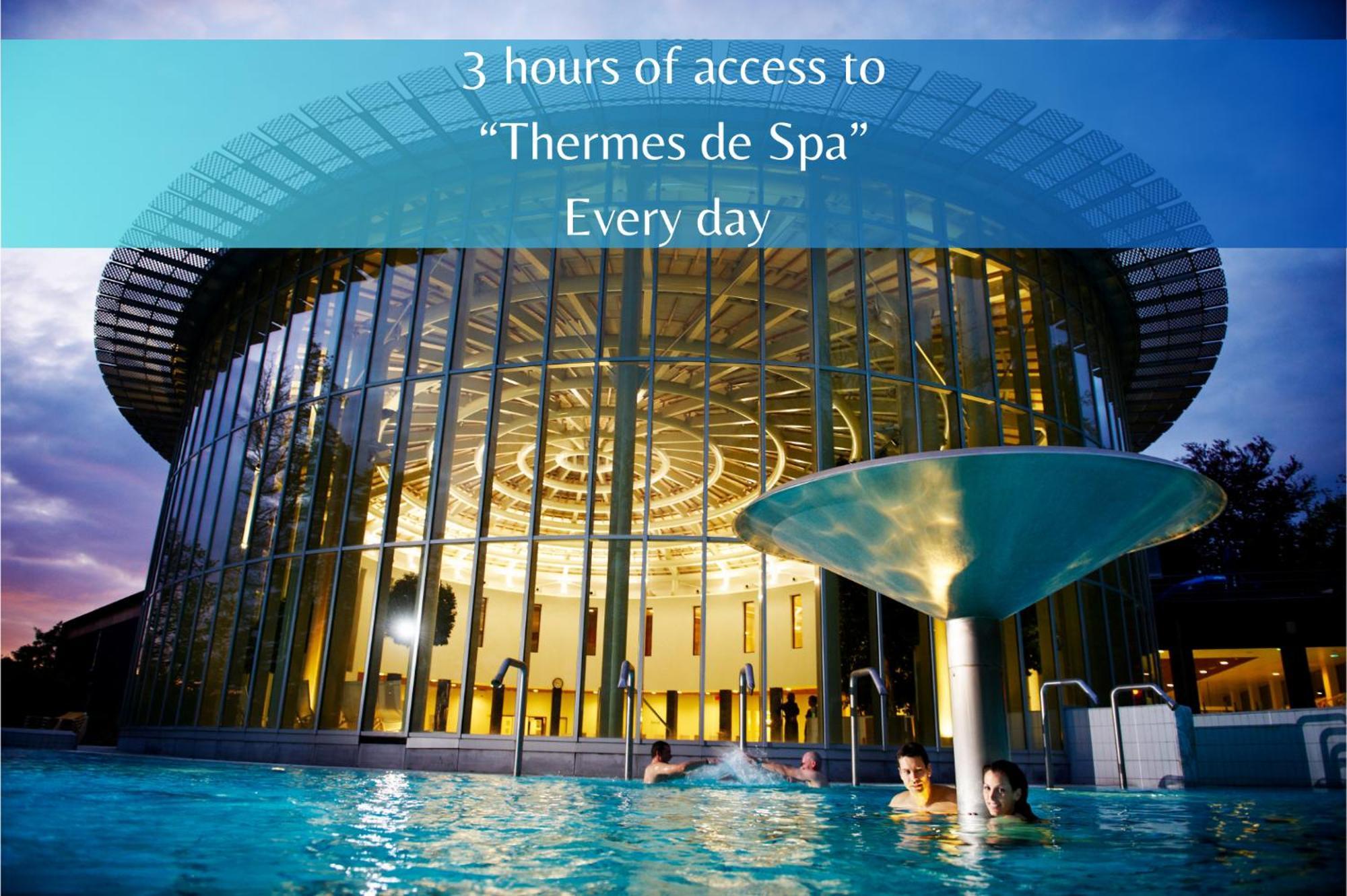 Les Thermes De Spa By La Cour De La Reine Hotel, Suites & Acces Gratuit Au Centre Thermal 外观 照片